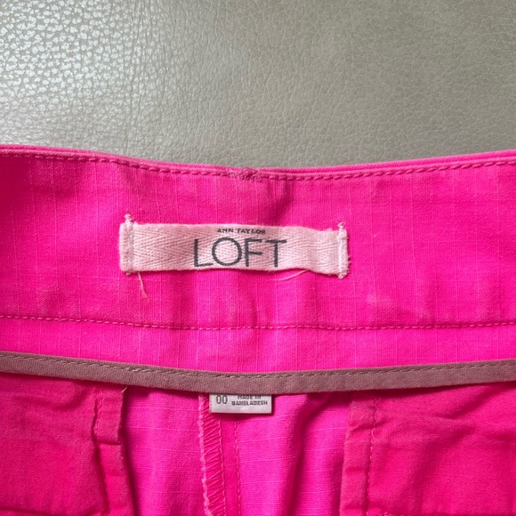 LOFT Riviera 4” short, size 00, like new - Picture 3 of 3